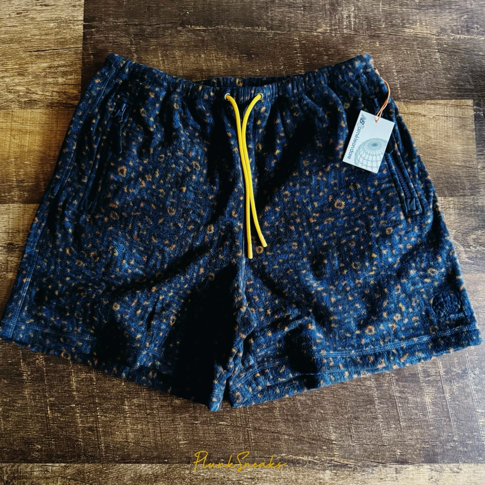 ?⚫️Corto pile stampato Aime Leon Dore x New Balance Rainier 2023 M Modello Geo