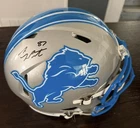 Sam LaPorta Autographed AUTHENTIC Speed Helmet. Detroit Lions. Fanatics Cert.