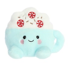 Palm Pals - 5'' Piper Peppermint Latte Stuffed Animal Plush Soft, Fluffy Touch