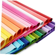  Assorted Colored Tissue Paper for Gift Bags, Rainbow 30 Colors 20 x 150 Sheets