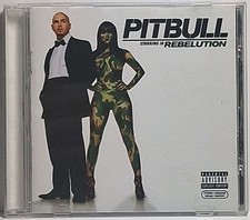 Pitbull Starring In Rebelution CD 2009 J Records Very Good Condition Tested