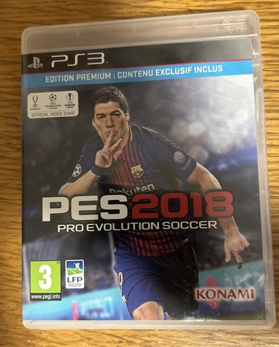 Pro Evolution Soccer 2018 - (Sony PlayStation 3, 2017) - RedPandaRetro - Afbeelding 1 van 3