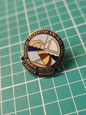 Vtg National Recreation And Park Assoc Aquatic Section Gold Tone Lapel Pin