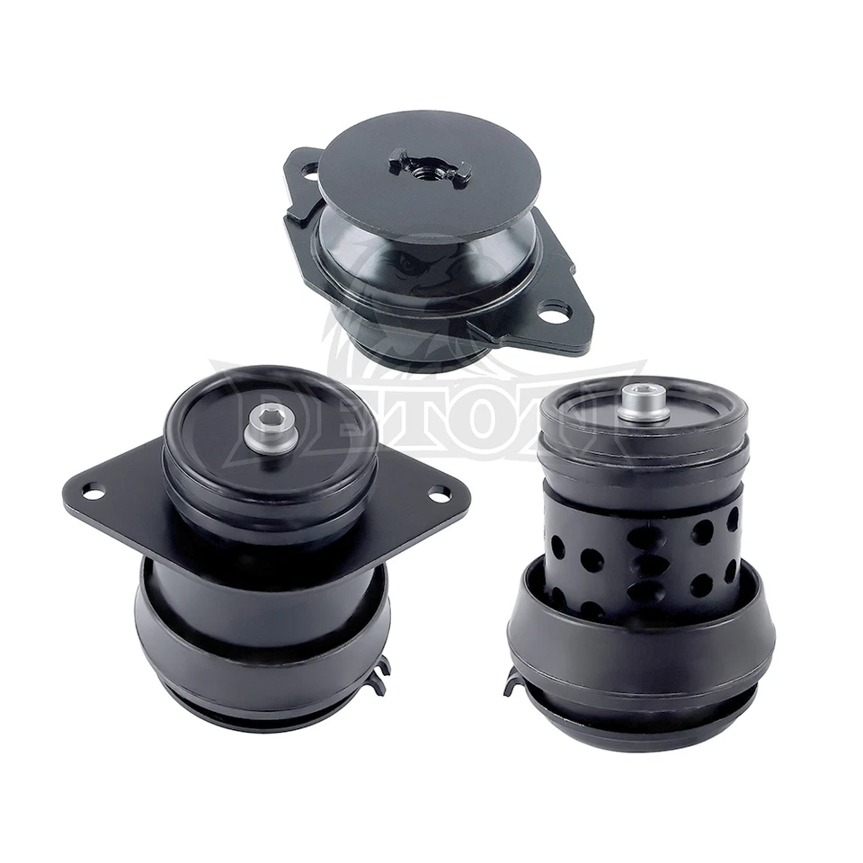 Engine Motor & Trans Mount Set 3PCS. 1995-2002 for Volkswagen Cabrio 2.0L - Image 2 of 4