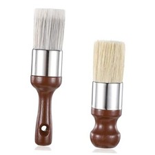2 Pcs Furniture Salve Brush for Leather Leather Wood Care Cleaning Brush Wax