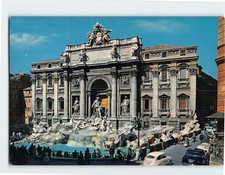 Postcard The fountain of Trevi Rome Italy