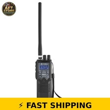 Cobra HH50WXST Handheld CB Radio - NOAA Alerts, Noise Reduction, Black