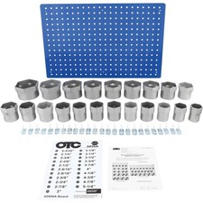 Otc 6-point Truck Wheel Bearing Locknut Socket Set 34 Drive 21 Piece