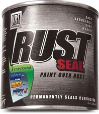 KBS RustSeal; Rust Preventive Corrosion Barrier Coating; Oxide Red; 8 OZ.