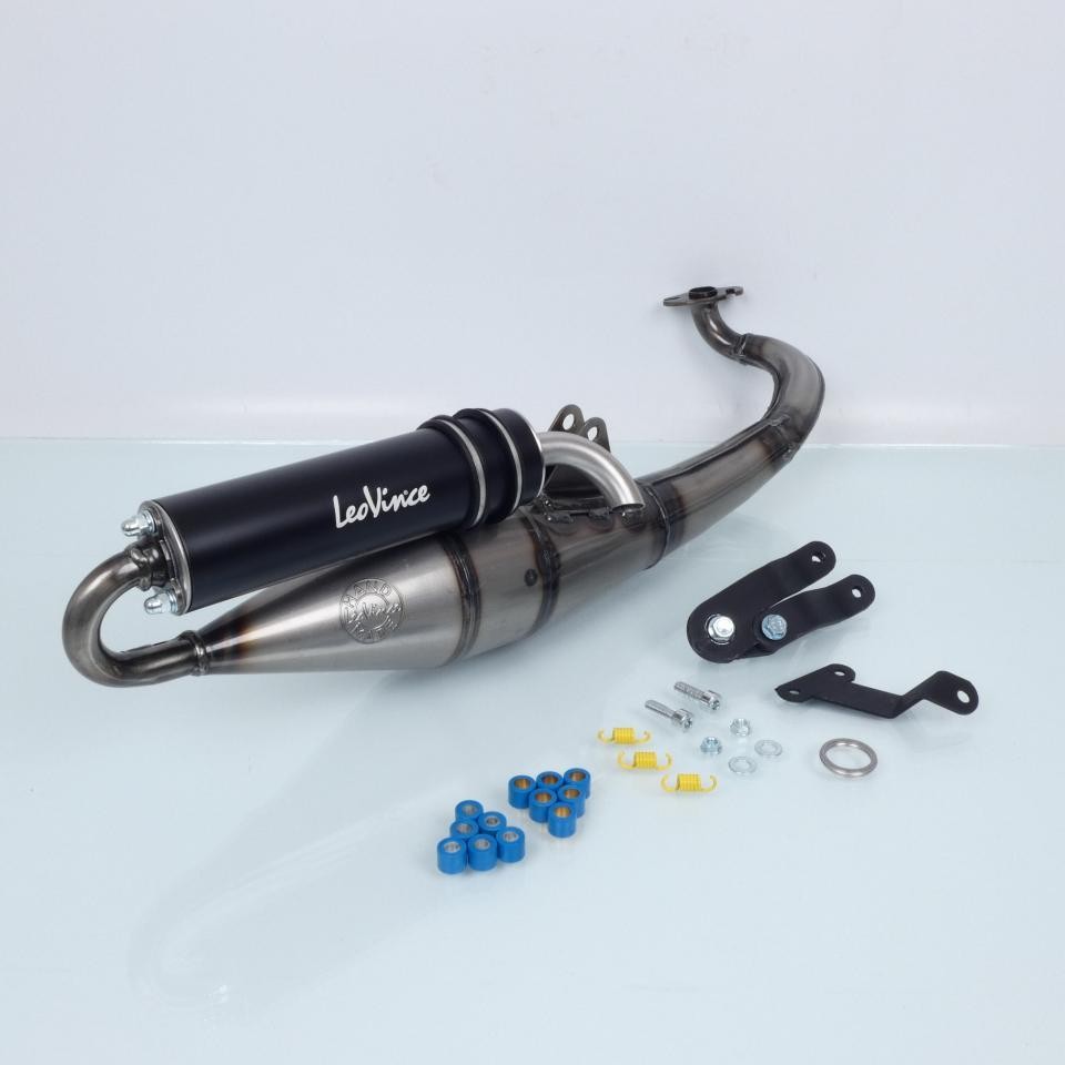 Pot d'échappement LeoVince Aprilia SR 50 Stealth pour stopper la rouille