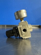 SMC AR20-N02B-Z-X406 Pneumatic Air Regulator with Pressure Gauge 7–60 PSI