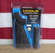 Hogue Stock Mossberg 500 590 12ga Overmolded Shotgun Stock & Forend, Black 05012