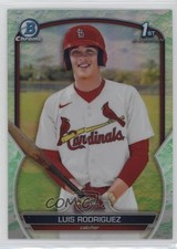 2023 Bowman Chrome Prospects Lunar Glow Refractor Luis Rodriguez #BCP-130 18en