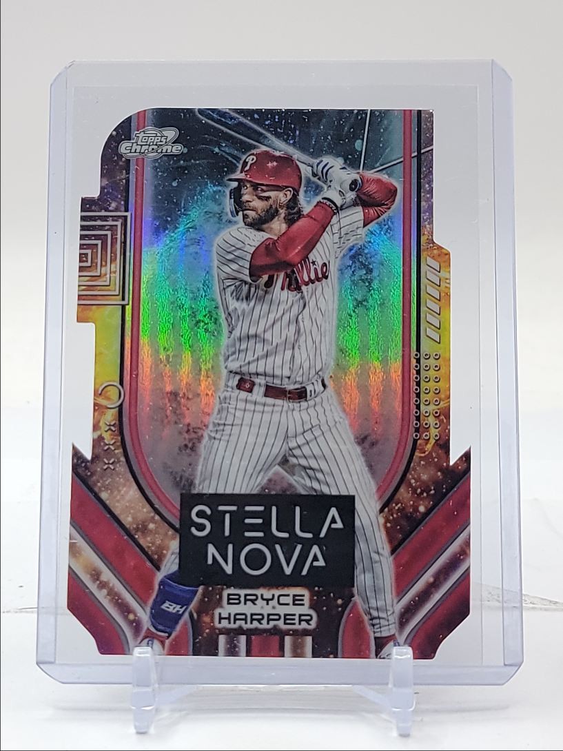 BRYCE HARPER 2024 TOPPS COSMIC CHROME STELLA NOVA DIE CUT Q5431