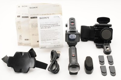 Sony HDR-AS50 Digital HD Video Action Cam 【 MINT w/ Head Mount Kit 】 Japan #166