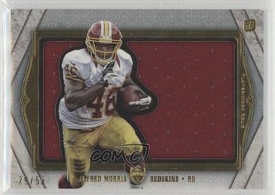 2012 Topps Supreme Rookie Die-Cut Relic 29/55 Alfred Morris #SRDC-AM RC 0af