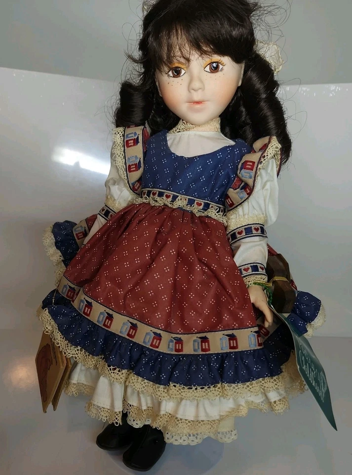 Muñeca vintage ROBIN WOODS THE CHILDREN’S HOUR 1989 con reloj y libro Foto 2 de 4