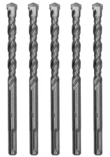 SDS-Plus Drill Bit 1/2" x 8" Rotary Hammer Bit Carbide Tip Drill Concrete-5Pcs