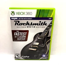 Rocksmith 2014 Edition Xbox 360 - Complete CIB Learn Guitar