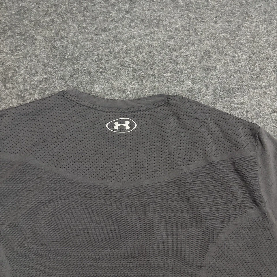 Camiseta Under Armour Heatgear The Seamless ajustada talla XL gris Foto 4 de 4