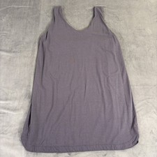 Soma Restore Womens XL AloeKnit Grey Dress, Shelf Bra Bnfts Charity