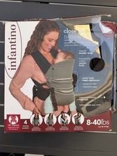 Imagen de Infantino - Close Ties - Natural Fit Baby Carrier - 8-40 lbs - Brand New