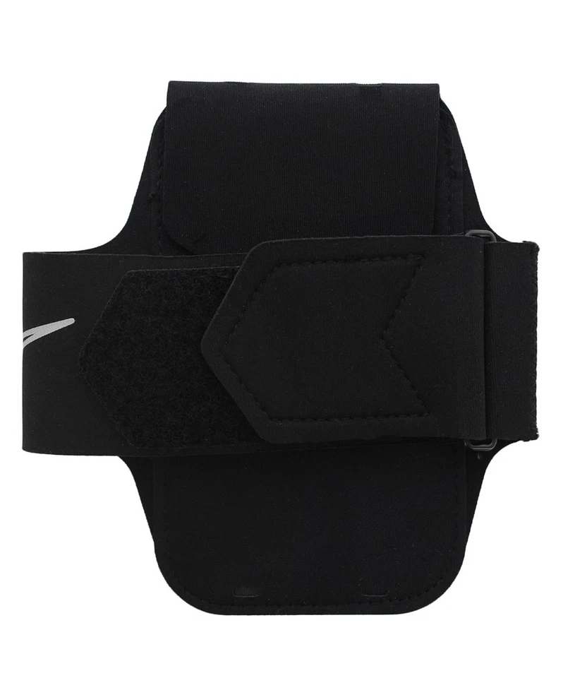 Brazalete ligero para correr Nike para mujer 2.0 negro Osfm, color: negro/plateado Foto 2 de 4