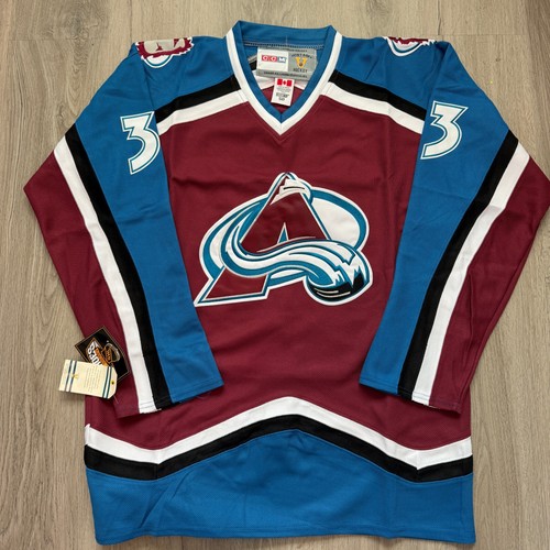Patrick Roy Colorado Avalanche Maroon Throwback CCM NHL Jersey