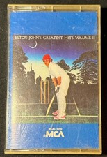 1977 Elton John's Greatest Hits Volume II MCA Records Cassette Tape