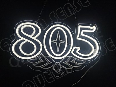 Firestone Walker 805 LED Neon Sign With Dimmer USB Powered Adjustable Light