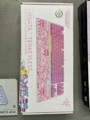 Razer Ornata V3 Tenkeyless and Gigantus V2 - Hello Kitty and Friends Edition