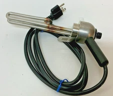 George Ulanet Over Side Immersion Heater 1100W 306 HEET-O-MATIC Short Rod 6"