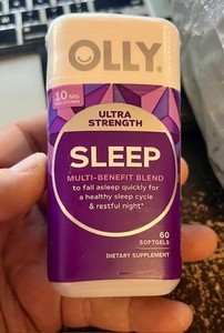 OLLY Ultra Strength SLEEP Multi-Benefit Blend - 10mg Melatonin (60 Gelcaps)
