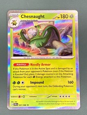 Chesnaught 7/86 - Holo - Chaos Rising- Pokemon Cards - English NM