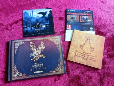 Assassin's Creed Mirage Artbook, Soundtrack, Deluxe DLC & Map (Karte)