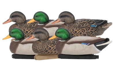 Zink Mallard Floater Decoys 6/ct