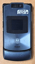 Motorola RAZR V3xx - Dark Platinum / Gray  AT T  Cellular GSM Flip Phone