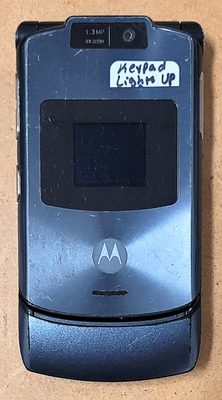 Motorola RAZR V3xx - Dark Platinum / Gray ( AT&T ) Cellular GSM