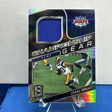 2020 Panini Spectra - Championship Gear Isaac Bruce #CG-IB /75 (MEM)