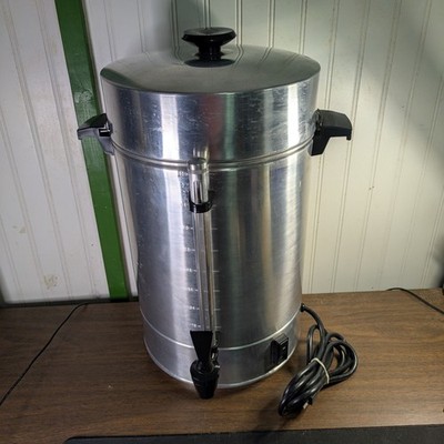 West Bend 101 Cup Commercial Automatic Coffee Maker Percolator Stainless  58001R 78008054677| eBay