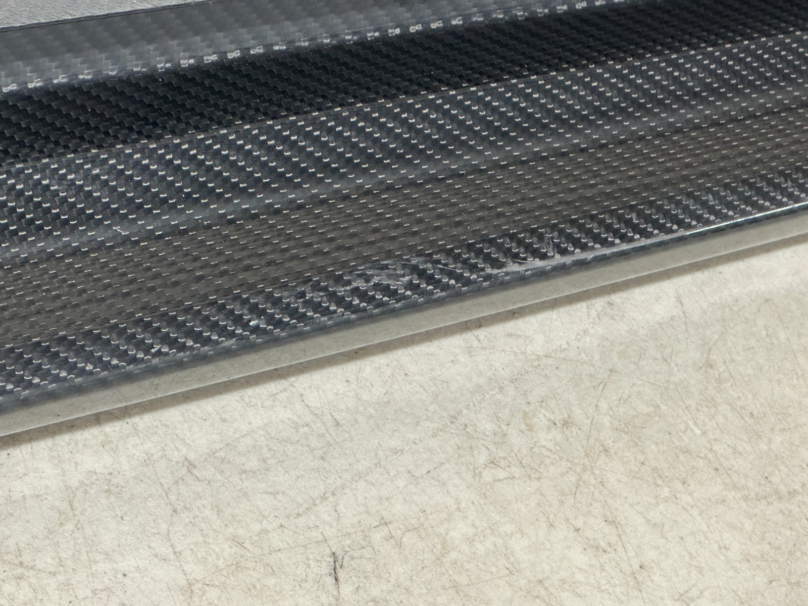 17-22 BENTLEY BENTAYGA LEFT DRIVER LH SIDE KICK PANEL TRIM CARBON FIBER OEM