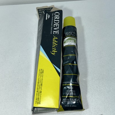 2 Sealed Ordeve 5 Emerald Hair Dyes, Damaged/Missing Box 