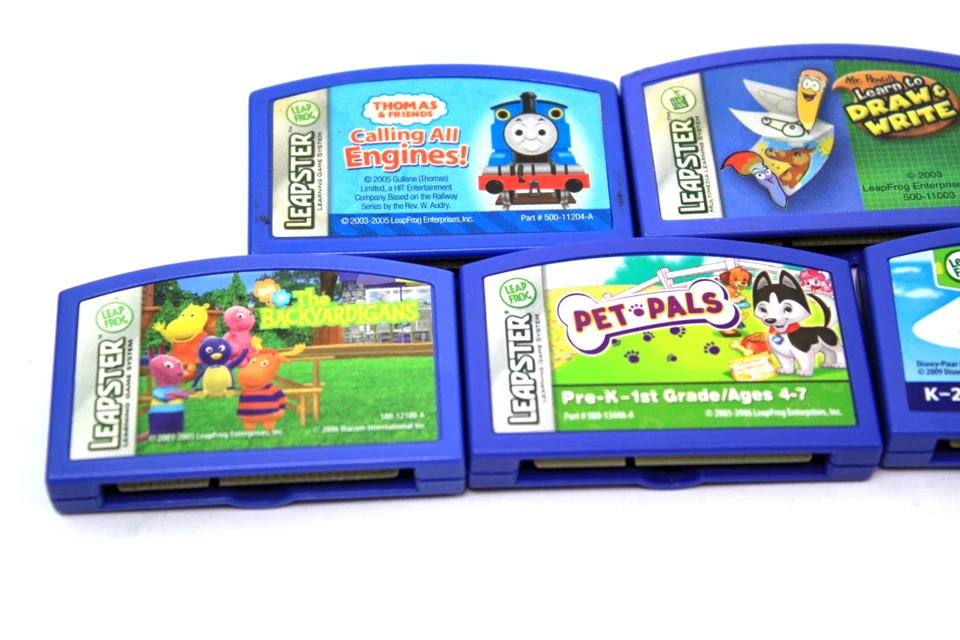 5 Leapster LP Up - Pet Pals - Thomas -The Backyardigans -Learn to Draw Games - Image 4 of 4