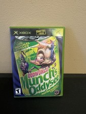 Oddworld Munch's Oddysee Microsoft Xbox 2001 Original Complete Manual Tested