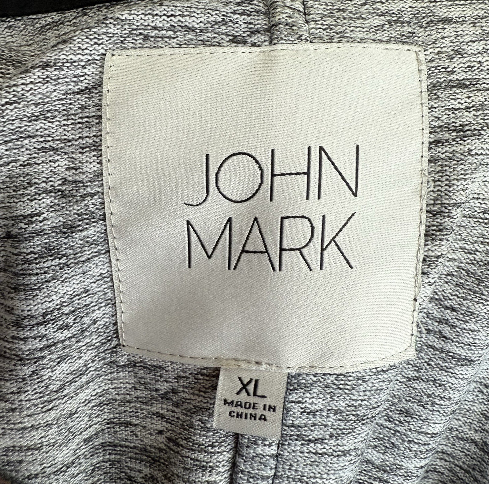 John Mark Multicolor Geometric Button-Front Knit … - image 12