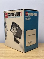 Vintage GAF Pana-Vue 1 Automatic Lighted 2x2" Slide Viewer Original Box