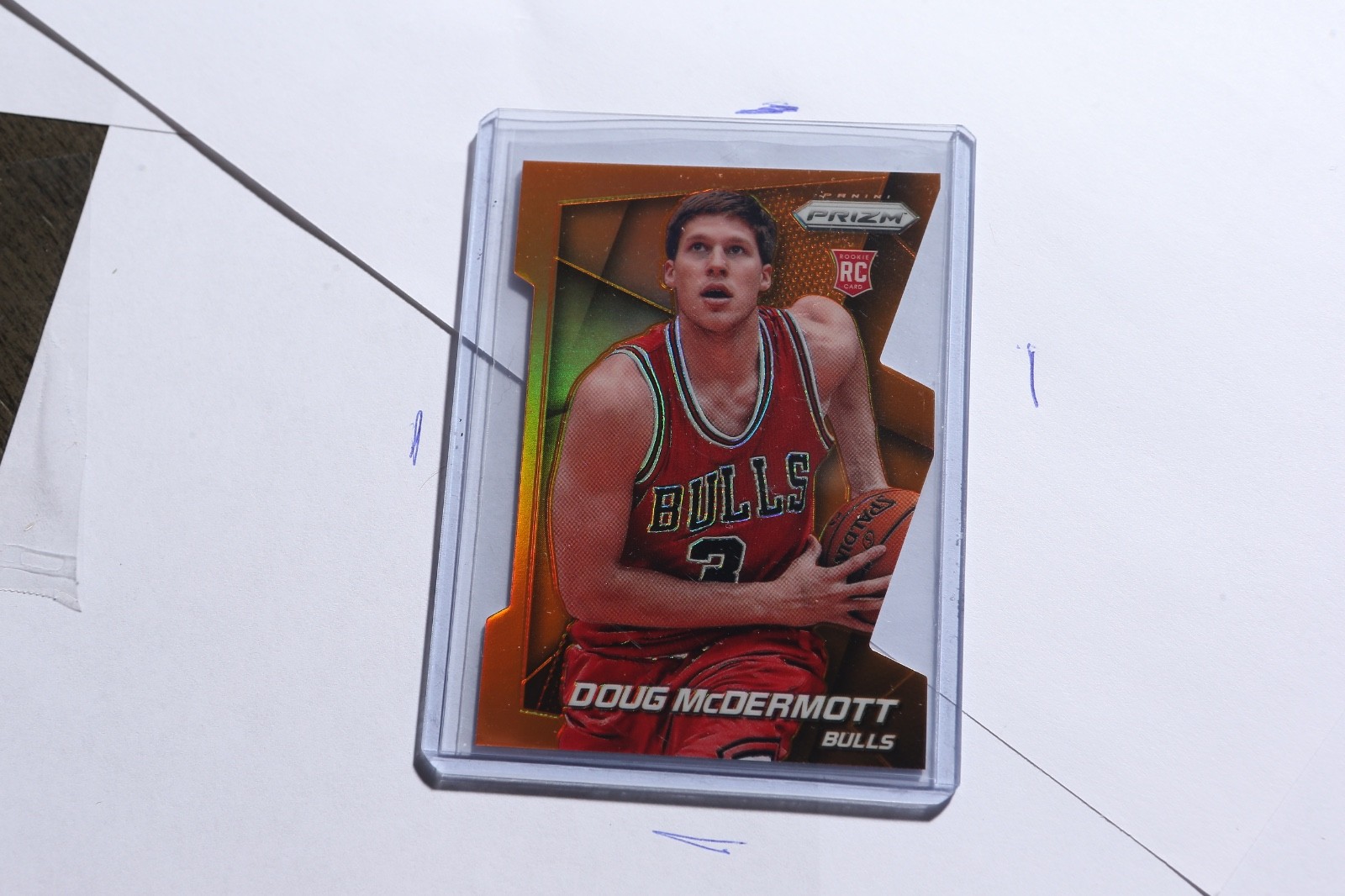 DOUG McDERMOTT Rookie Orange Die-Cut Card  /139 - 2014-15 Panini Prizm