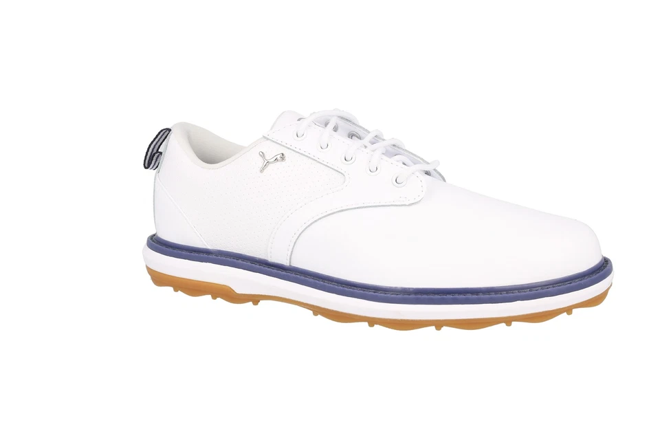 Puma Avant 2 379212-01 Puma White Blue Crystal Gum Women Spikeless Golf Shoes - Image 3 of 4