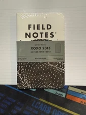 Field Notes 2015 XOXO Edition, Set of 3 Notebooks, Limited Edition