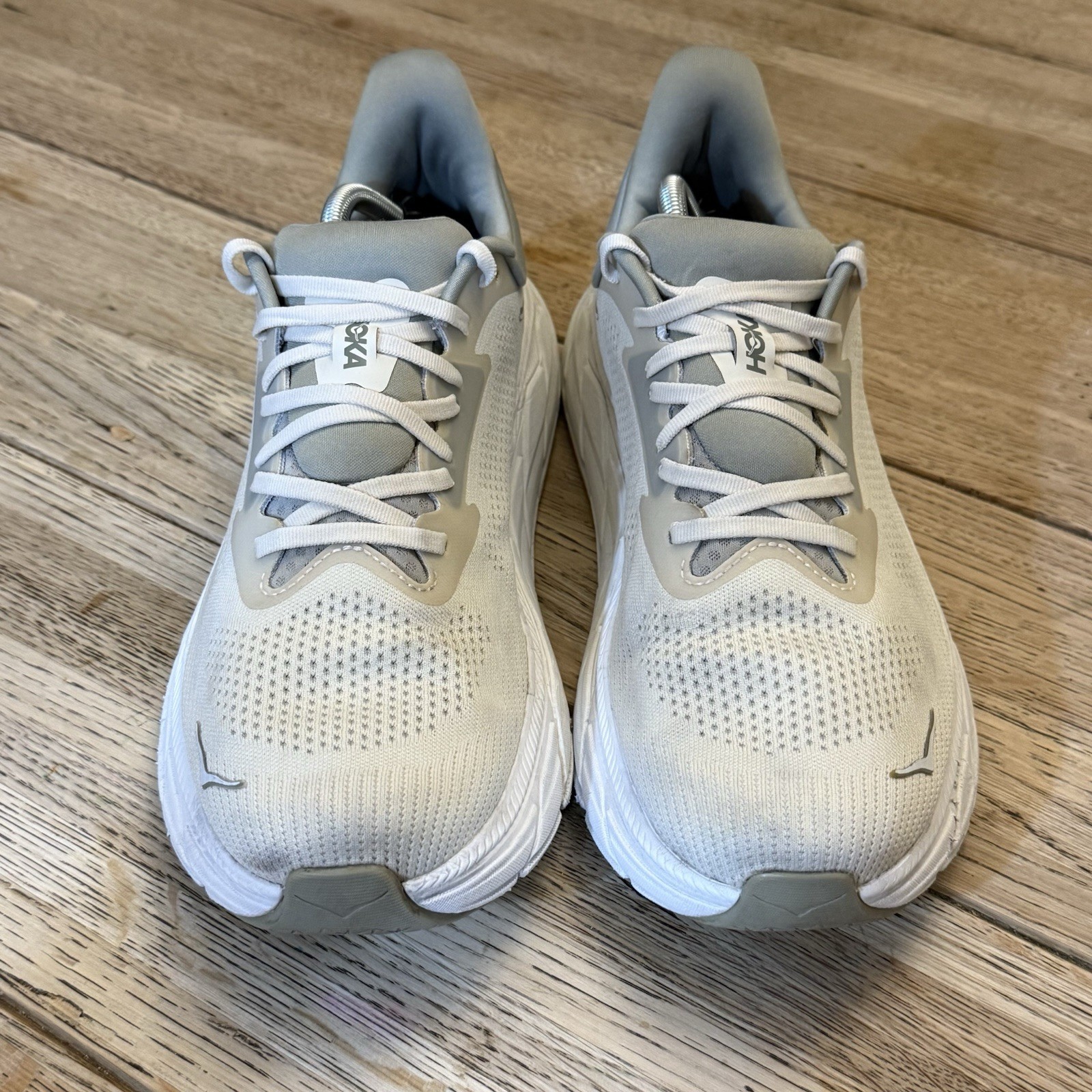 Men's Hoka One One Arahi 7 Road-Running Shoes size 12.5D Gray thumbnail 4